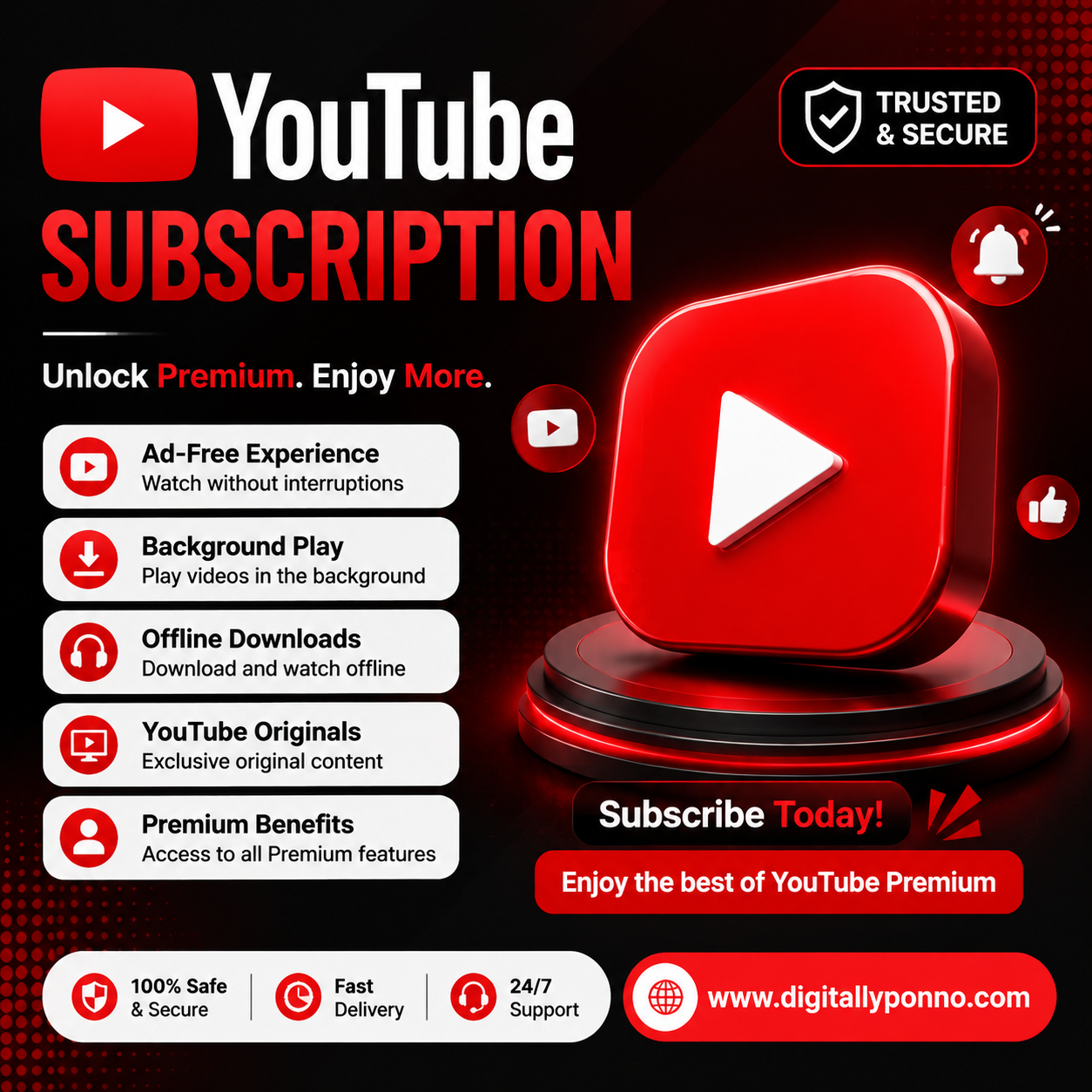 YouTube premium